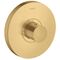 Thermostat SHOWERSELECT ROUND AXOR Highflow, Unterputz brushed gold optic