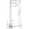 Einhebel-Waschtischmischer AXOR UNO Zerogr. bodenst stainless steel optic