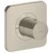 Thermostatmodul AXOR CITTERIO E DN 20, Unterputz 12x12 brushed nickel