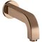 Wanneneinlauf AXOR CITTERIO DN 20 Ausladung 165mm polished red gold