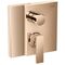 Fertigmontageset AXOR EDGE f UP Wannenmischer polished red gold