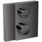 Fertigmontageset AXOR EDGE f UP-Thermostat m Abspv pol. black chrom