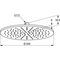 Kludi Tellerkopfbrause A-QA 300mm, 8 l/min chrom