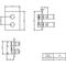 V&B Fertigmontageset Thermostatbatterie, 150x58x190mm chrom