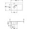 V&B Einbauspüle SUBWAY STYLE 45 Flat 780x510mm flächenb. B li m HBet. crema