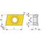 Wendeschneidplatte XPHT160408F-AL N20 Bearb.Alu.PROMAT - VPE: 10