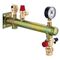 Caleffi Gefäß-Anschlussgruppe Fixcal 335 St 3/4Zollx3 b m Schnellkupplung bis 20