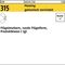 Flügelmutter DIN 315 runde FormM10 Messing galv. vernickelt 100 Stück - VPE: 100
