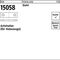 Achshalter DIN 15058 40x 10 Stahl 25 Stück - VPE: 25