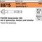 Bolzenanker R 88715 EXA 8/05 Stahl galv.verz./Spreizclip A2 50St. FISCHER - VPE: 50