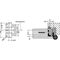 Türband B8107B PA 90 tiefschwarz ma gefälzter Holzflügel Rolle105mm DIN L/R HEWI