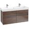 V&B Waschtischunterschrank COLLARO 1154x546x444mm m LED Bel Arizona Oak