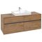 V&B Waschtischunterschrank COLLARO 140x54,8x50cm WT mttg Kansas Oak