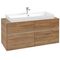 V&B Waschtischunterschrank COLLARO 1200x548x500mm m LED-B. Kansas Oak