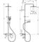 HG Showerpipe Vernis Shape 240, 1 jet mit Thermostat mattschwarz