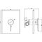 V&B Fertigmontageset CONUM EH-Brauseb 150x190x119mm bru nickel matt