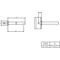 V&B Wannenauslauf LOOP & FRIENDS 60x60x225mm, rund brushed nickel matt