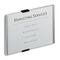 Tür-/Infoschild B149xH105,5mm Sichtfenster Acryl Rücken Alu.DURABLE
