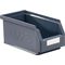 Sichtlagerkasten L290xB140xH130mm PE grau KAPPES