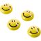 magnetoplan Magnet Smilies 16673 40mm gelb 4 St./Pack