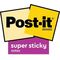 Post-it Haftnotiz Super Sticky 6546SEB 76x76mm 90Blatt ultrablau