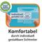 ELBA Doppelordner 100551836 75mm für 2xDIN A5 quer Altpapier schwarz