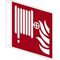 Hinweisschild Löschschlauch ISO 7010/F002 200x200mm PVC
