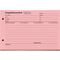 SoldanPlus Gesprächsvermerk 1201400 DIN A5 quer 100Blatt rot
