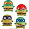 Teenage Mutant Ninja Turtles 5 Cuutopia