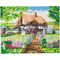 Crystal Art Landhaus Rosengarten 40x50