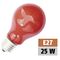 Glühlampe PHILOS A60 Speziallampe E27, 230V, 25W, stossfest, rot