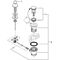 Grohe Zugstangen-Ablaufgarnitur 1 1/4Zoll f WT chr