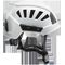 Industriekletterhelm INCEPTOR GRX weiß Polycarbonat/Acrylnitril-Butadien-Styrol