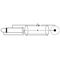 OMNITRONIC Adapterkabel Cinch/Klinke 0,9m sw