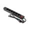 EUROLITE Steckdosenleiste ON-1 6-fach + 2 USB sw