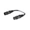 SOMMER CABLE Adapterkabel 3pol XLR(F)/5pol XLR(M)0,15m