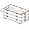 ROADINGER Flightcase 12x LED-Leiste Größe L