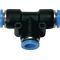 T-Steckverbindung Blaue Serie 10mm L1 27,9mm RIEGLER, 1 Stück