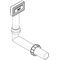 Grohe Abdeckelement f Überlgrt. Einbauspülen edelstahl