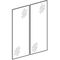 Geberit Tür Set f Spiegelschrank Option Basic 560mm