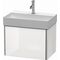 Duravit Waschtischunterbau XSQUARE 584x397x390mm 1 Az we s-matt ES Ah Mi.