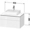 Duravit Waschtischunterbau L-CUBE 820x482x550mm ta s-matt ES Nussbaum