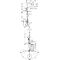 Showerpipe FRONT AXOR DN 15 m Therm. und 2jet Kopfbrause chrom