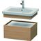 Duravit Unterschrank DURASTYLE 448x580x282mm eur. Eiche/europäische Ei