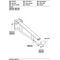 Keuco Stützklappgriff PLAN CARE WC 850mm vc/we