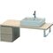 Duravit Konsolenunterschrank L-CUBE 400x320x547mm pine silver