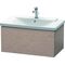 Duravit Waschtischunterbau L-CUBE 820x481x405mm eiche kaschmir