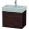 Duravit Waschtischunterbau L-CUBE 544x684x459mm kastanie dunkel