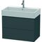 Duravit Waschtischunterbau L-CUBE 544x784x459mm graphit matt