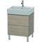 Duravit Waschtischunterbau L-CUBE 582x584x459mm pine silver